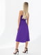 Платье в бельевом стиле фиолетовое шелковое | 6331756 | фото 2