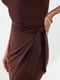 Платье коричневое | 6331808 | фото 7