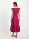 Платье А-силуэта малинового цвета | 6332593 | фото 3
