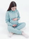Теплий спортивний костюм для вагітних та годуючих: худі та джогери | 6331883 | фото 2
