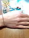 Жіночий тонкий браслет кручений позолота розмір 18.5 | 6332861 | фото 4