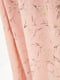 Сукня шифонова А-силуету персикова з принтом | 6331584 | фото 4