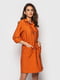 Платье-рубашка оранжевое | 6331596 | фото 2