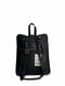 Сумка-рюкзак кожаная черная | 6335213 | фото 5