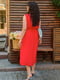 Сукня А-силуету червона | 6337009 | фото 2