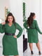 Сукня-футляр зелена в смужку | 6344950 | фото 4
