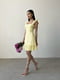 Сукня А-силуету жовта | 6345228 | фото 3
