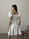Платье А-силэута молочного цвета в принт | 6345262 | фото 4