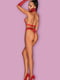 Еротичний ігровий костюм: бюстгальтер, стрінги, комірці, рукавички | 6335908 | фото 4