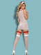 Эротический игровой костюм: платье, чулки с подвязками, стринги, обруч на голову | 6336016 | фото 4