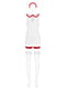 Еротичний ігровий костюм: сукня, панчохи з підв'язками, стрінги, обруч на голову | 6336016 | фото 5