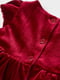 Сукня бордова велюрова | 6350632 | фото 3