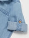 Рубашка джинсовая голубая | 6350667 | фото 2