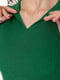 Джемпер зеленый в рубчик | 6351119 | фото 5