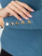 Джемпер кольору джинс у рубчик | 6351138 | фото 5