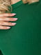 Джемпер зеленый в рубчик | 6351139 | фото 5