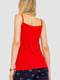 Пижама красная с принтом | 6351200 | фото 4