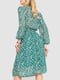 Сукня зелена з візерунком | 6351207 | фото 4