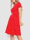 Сукня червона в горох | 6351268 | фото 3