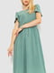 Платье оливкового цвета | 6351273 | фото 2
