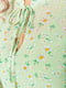 Сукня фісташкова в квітковий принт | 6351296 | фото 5