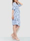 Сукня блакитна в квітковий принт | 6351302 | фото 3