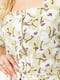 Сукня фісташкова в квітковий принт | 6351310 | фото 5