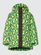 Куртка зелена з принтом | 6351659