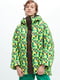 Куртка зелена з принтом | 6351659 | фото 2