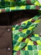 Куртка зеленая с принтом | 6351659 | фото 9