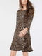 Платье с леопардовым принтом | 6351692 | фото 2