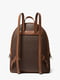 Рюкзак коричневий із принтом | 6351706 | фото 4