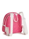 Рюкзак рожевий з принтом | 6351893 | фото 5