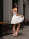 Сукня міні бюстьє біла | 6352322 | фото 5