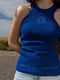 Майка синя з етнічною вишивкою | 6352364 | фото 3