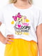 Сукня-футболка двокольорова з малюнком | 6352534 | фото 3