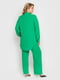 Зеленый костюм: рубашка оверсайз и брюки-палаццо | 6352549 | фото 3