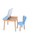 Стол со стульчиком, голубой | 6354485 | фото 2