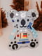 Игрушка развивающая Бизиборд "Коала"(75х62 см) серый | 6356221 | фото 4