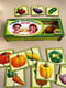 Настільна гра-пазл, що розвиває "Овочі", 12 картинок-половинок | 6356600 | фото 2