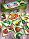 Настільна гра-пазл, що розвиває "Овочі", 12 картинок-половинок | 6356600 | фото 4