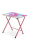 Столик зі стільцем рожевий | 6359000 | фото 2