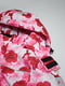 Куртка розовая с цветочным принтом | 6365967 | фото 4