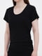 Сукня-футболка чорна | 6365994 | фото 3