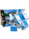 Змейка рубика Smart Cube бело-голубая в коробке | 6364862 | фото 4