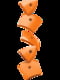 Geomag KOR Cover Orange | Магнітний конструктор Геомаг Кор помаранчевий | 6364934 | фото 2