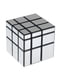 Дзеркальний кубик сріблястого кольору | 6365337