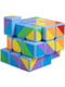 Кубик рубика Радужный 3х3 голубой | 6365640 | фото 3