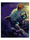 Картина по номерам Чеширский кот (50x60 см) | 6366043