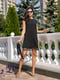 Сукня А-силуету чорна | 6366649 | фото 2